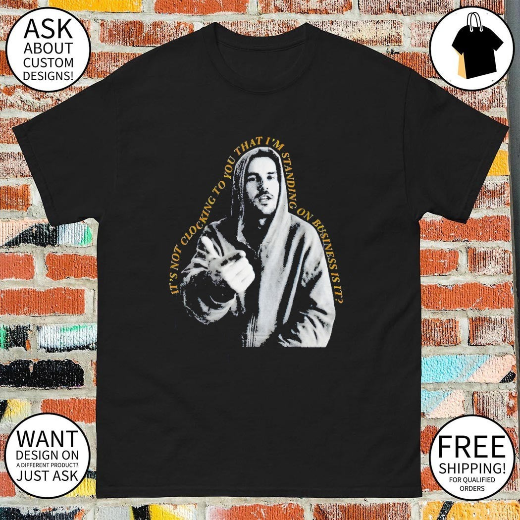 Standing On Business Meme Gen Z Viral Graphic Justin Bieber shirt