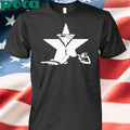 Star martini racer tank t-shirt