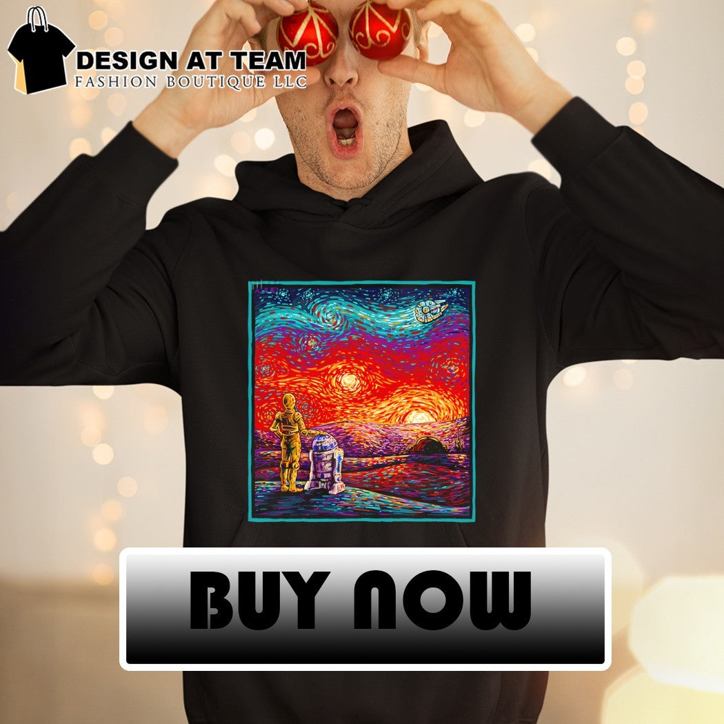 Starry Sunsets Van Gogh’s Starry Night shirt