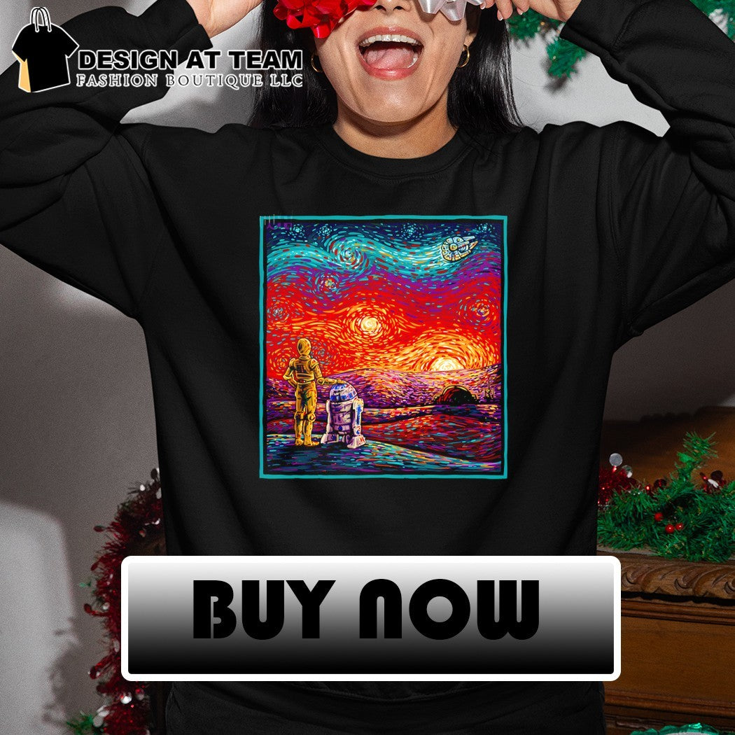 Starry Sunsets Van Gogh’s Starry Night shirt