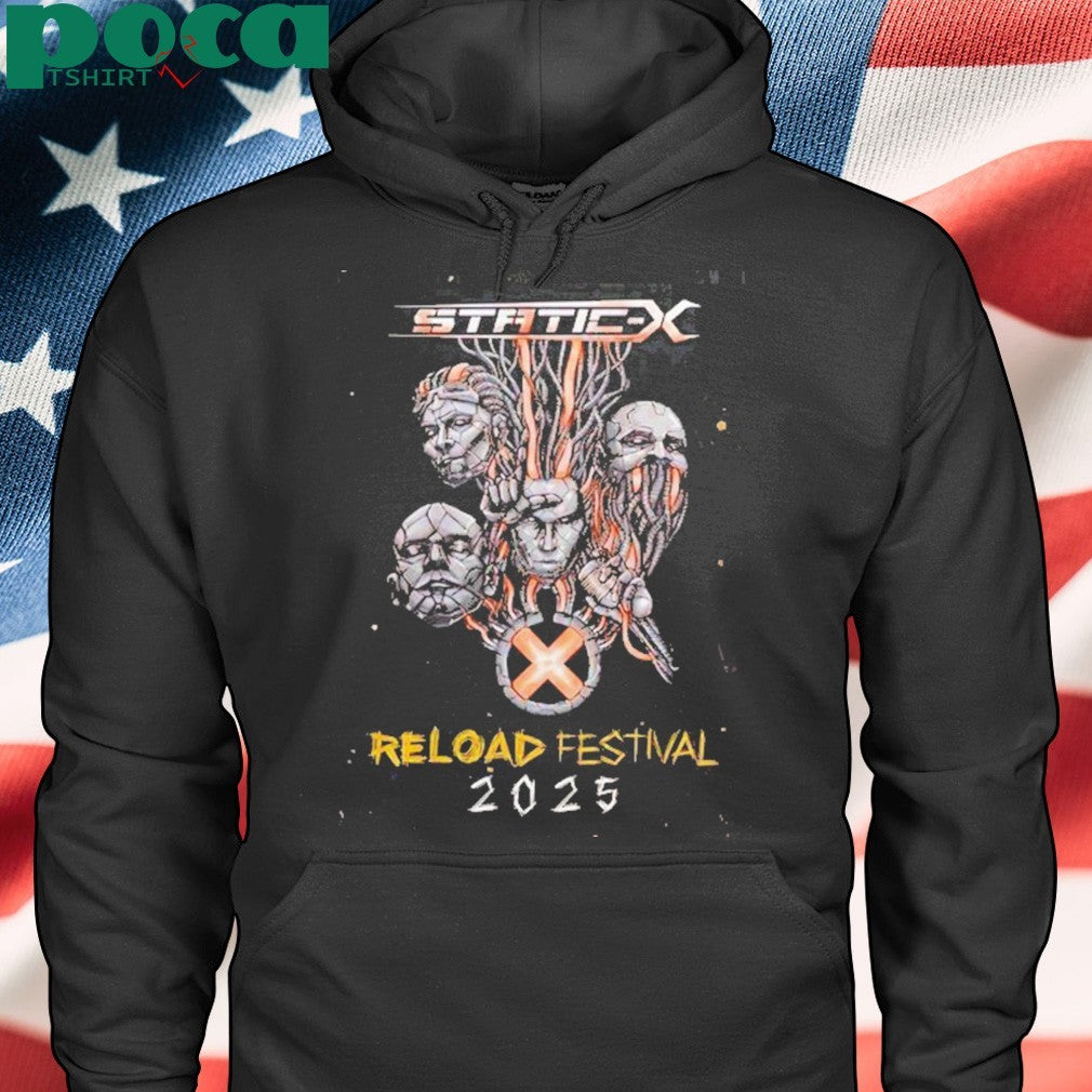 Static-X Reload Festival 2025 T-Shirt