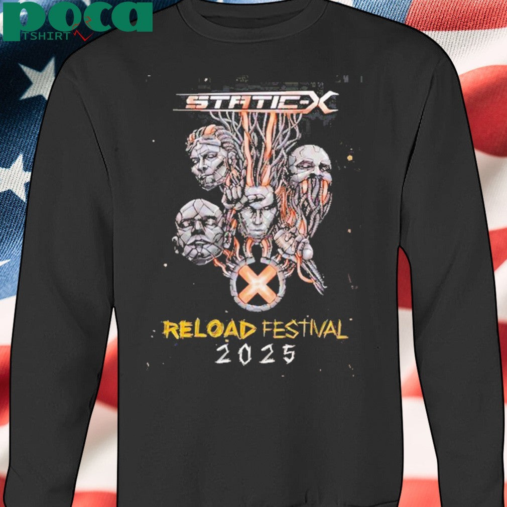 Static-X Reload Festival 2025 T-Shirt