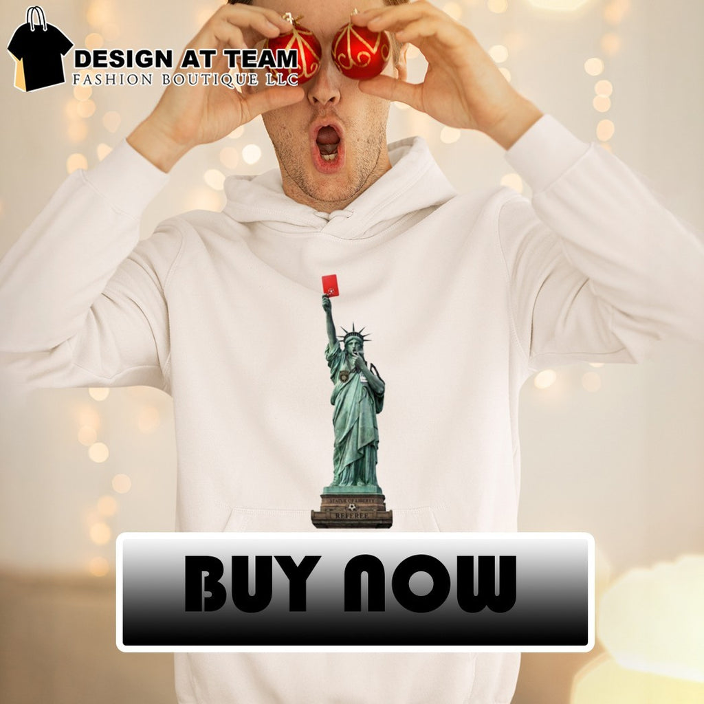 Statue of Liberty Red Card USA World Cup 2026 Soccer shirt