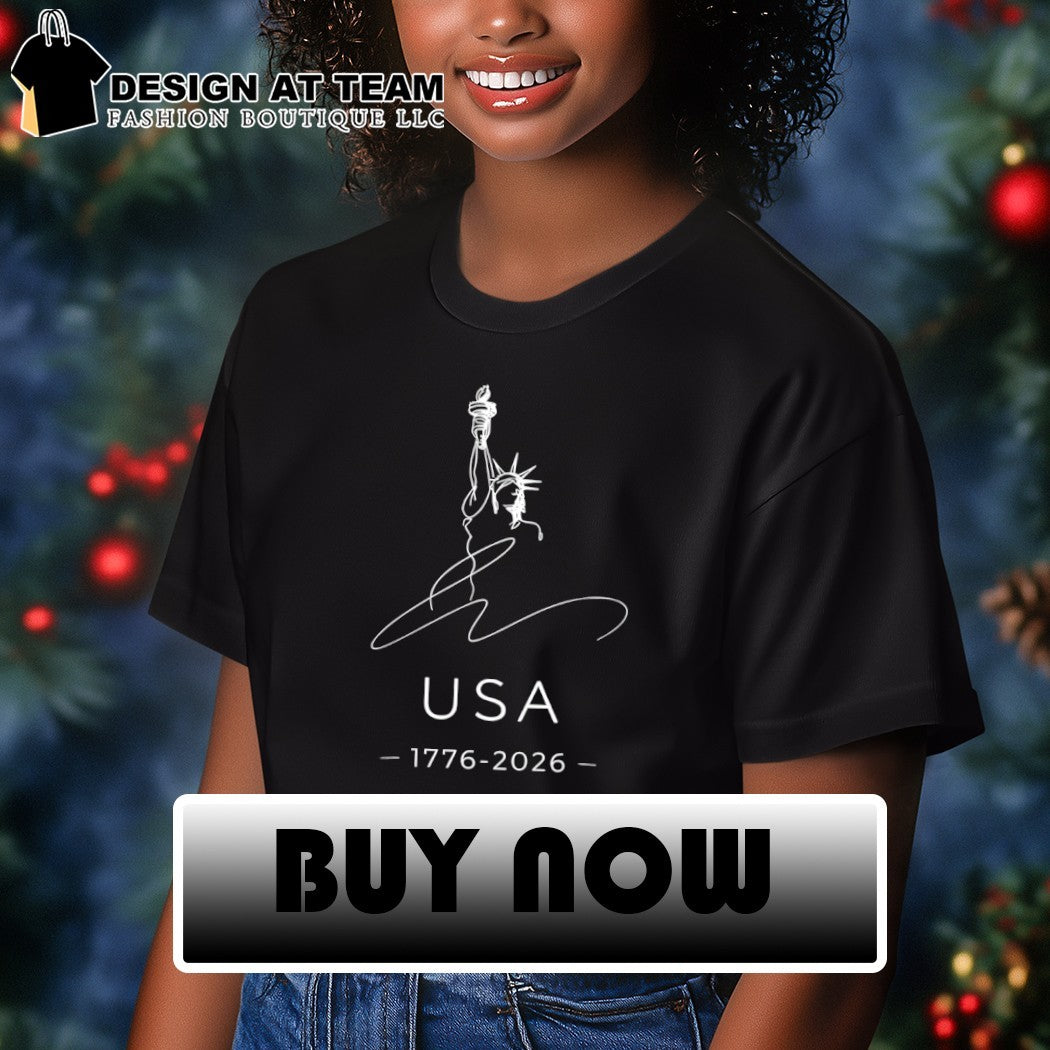 Statue of Liberty USA 1776-2026 Patriotic 4th of July shirt
