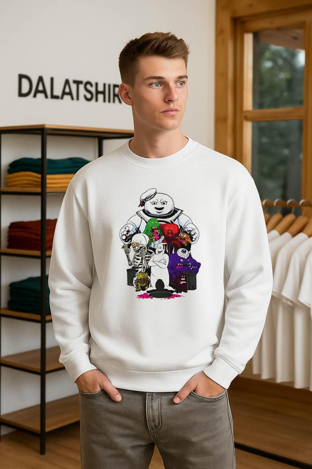 Stay Puft Marshmallow Man Ghostbusters shirt