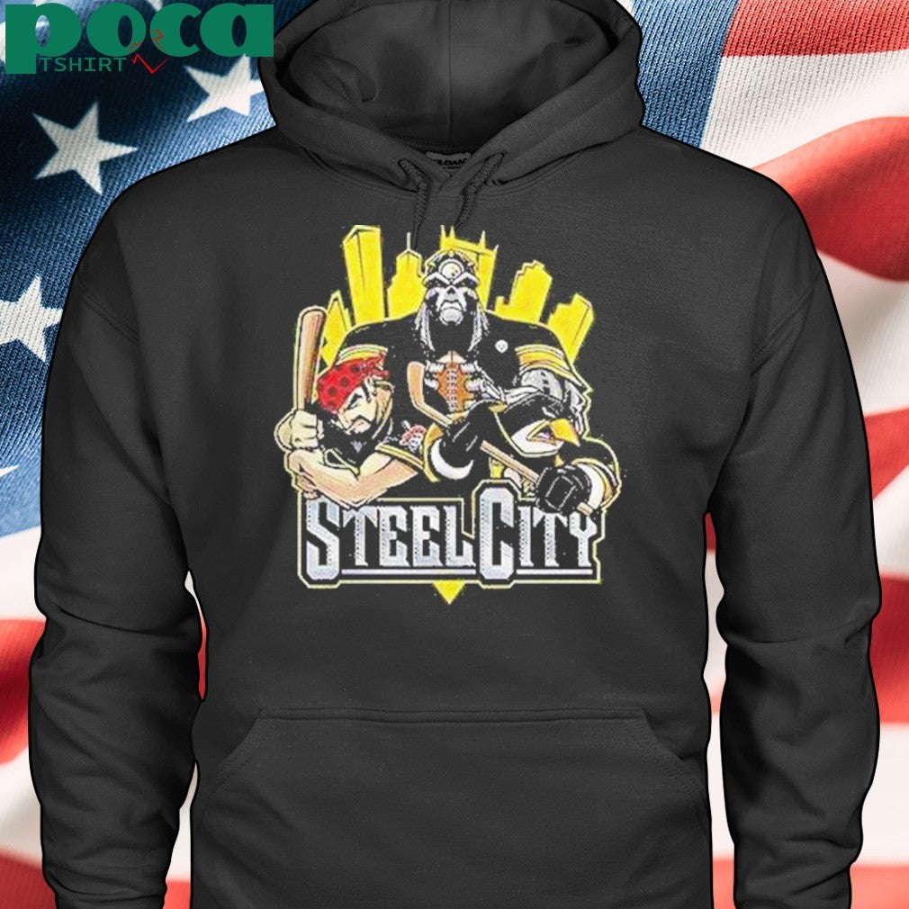 Steel City Sports Teams Mascot Shirt