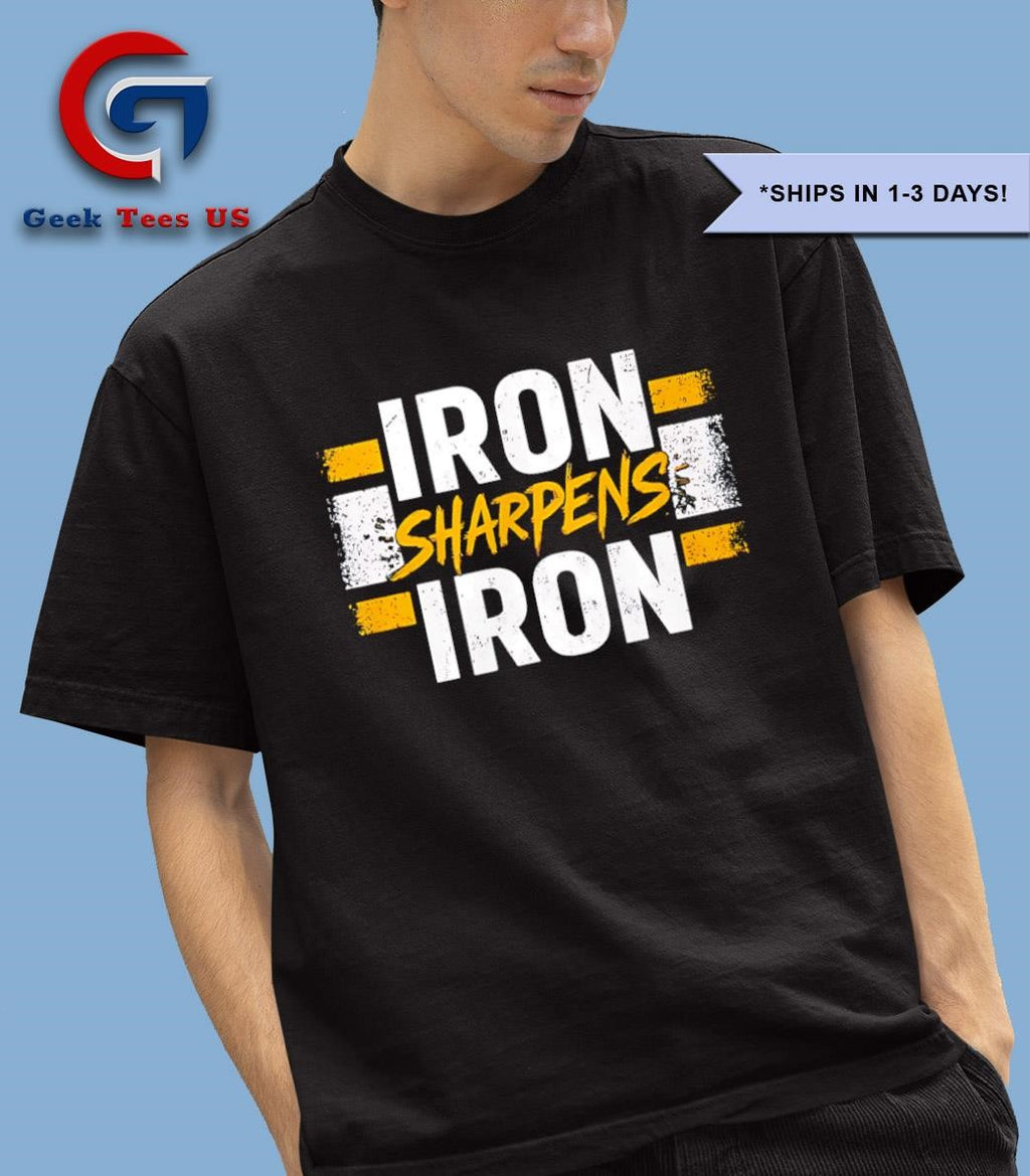 Steelers Iron Sharpens Iron shirt