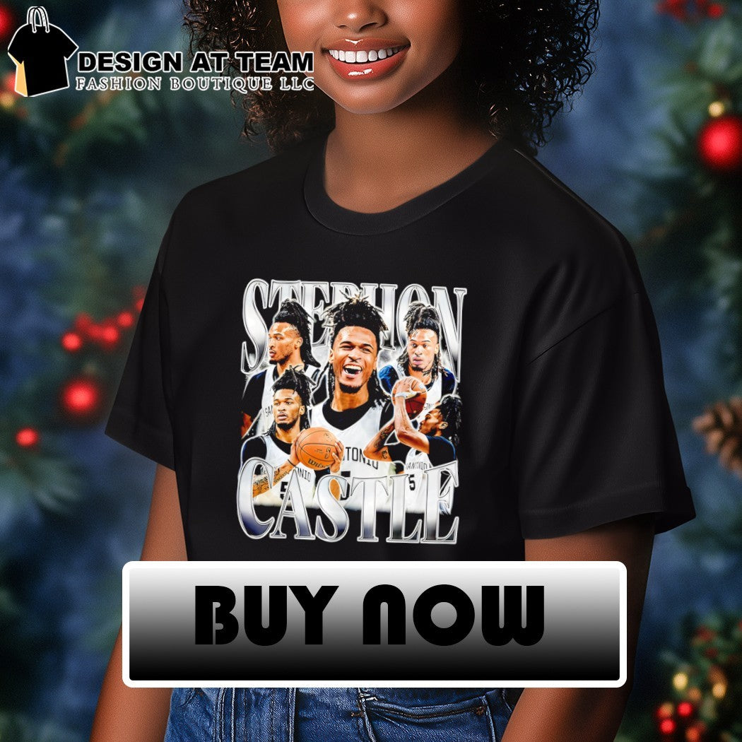 Stephon Castle San Antonio Spurs Basketball Castle Wemby Game Day graphic shirt