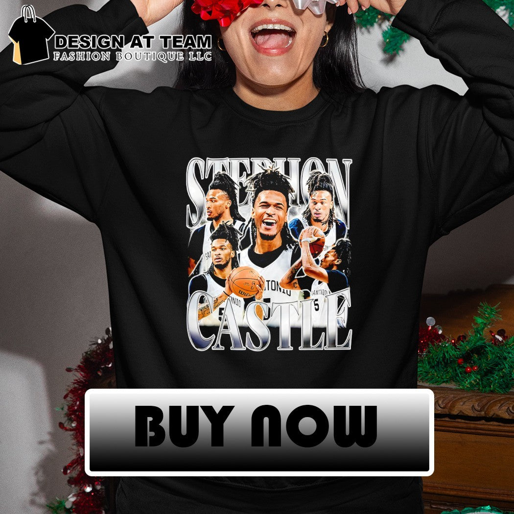 Stephon Castle San Antonio Spurs Basketball Castle Wemby Game Day graphic shirt