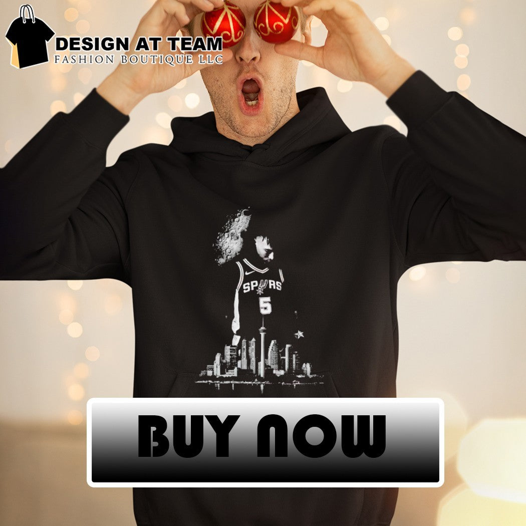 Stephon Castle Spurs San Antonio Skyline Basketball Cityscape shirt