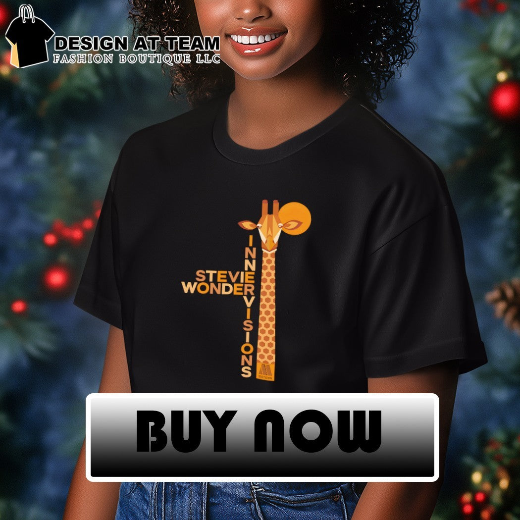 Stevie Wonder Innervisions Motown Tamla Records est 1970s shirt