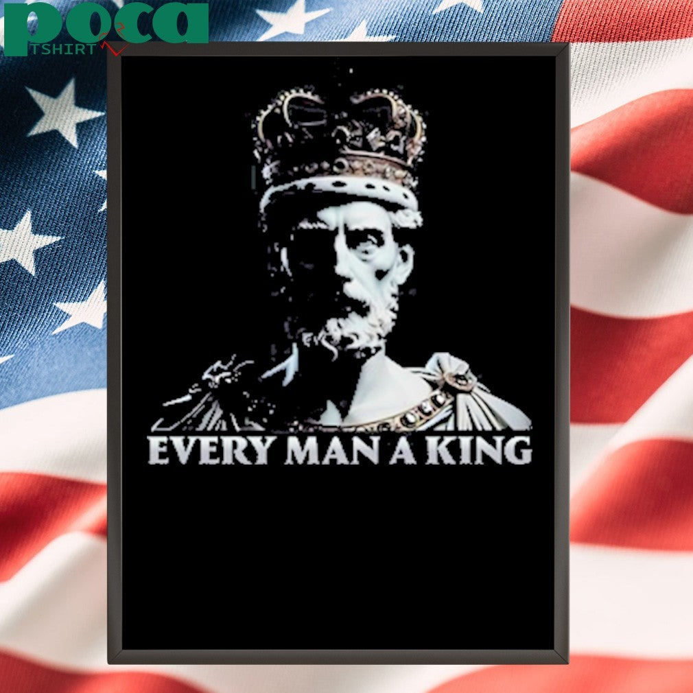 Stew Peters Huey Long Every Man A King Shirt