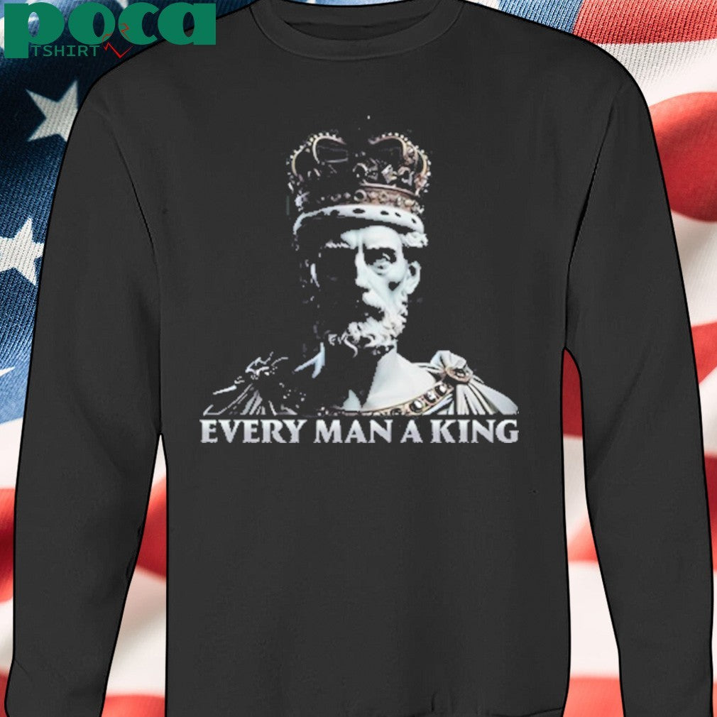 Stew Peters Huey Long Every Man A King Shirt