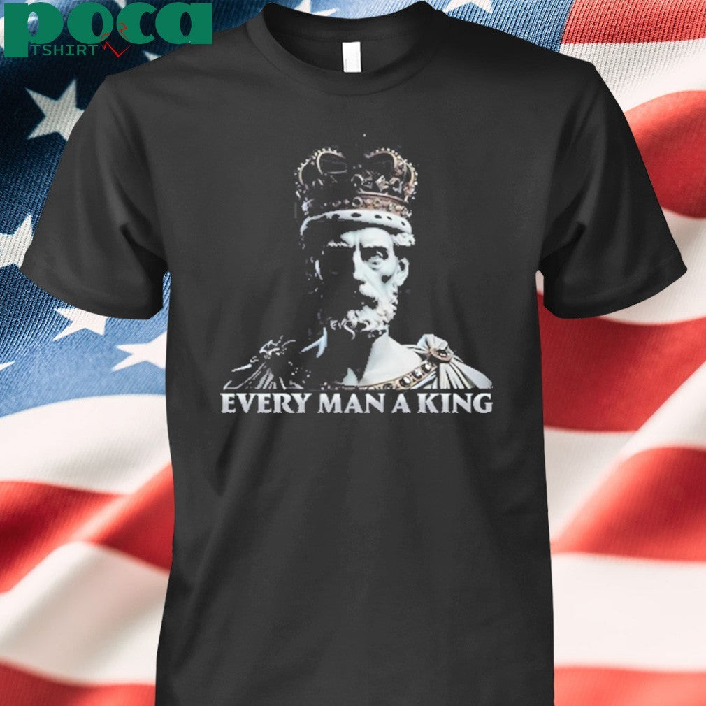 Stew Peters Huey Long Every Man A King Shirt