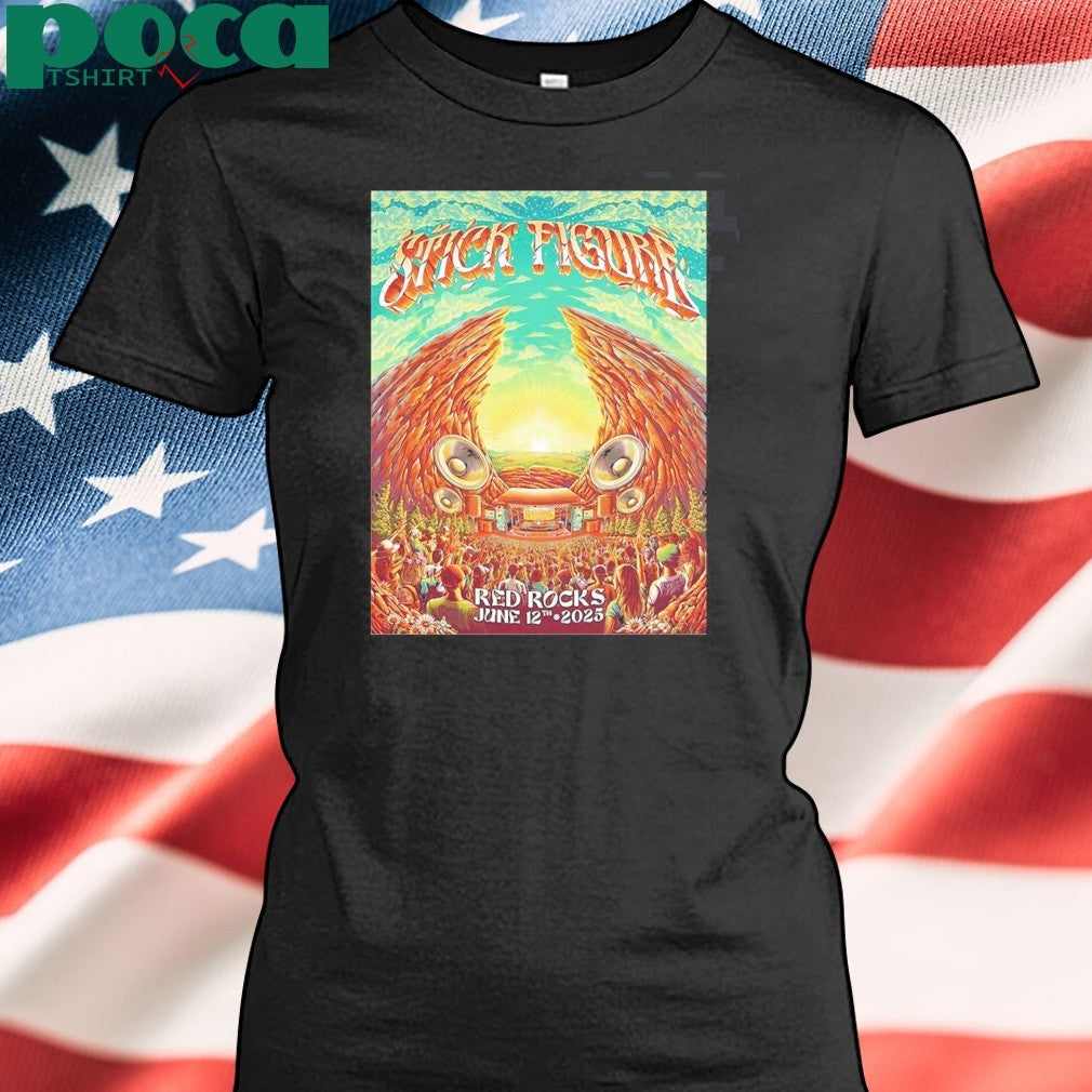 Stick Figure At Red Rocks On June 12 2025 shirt