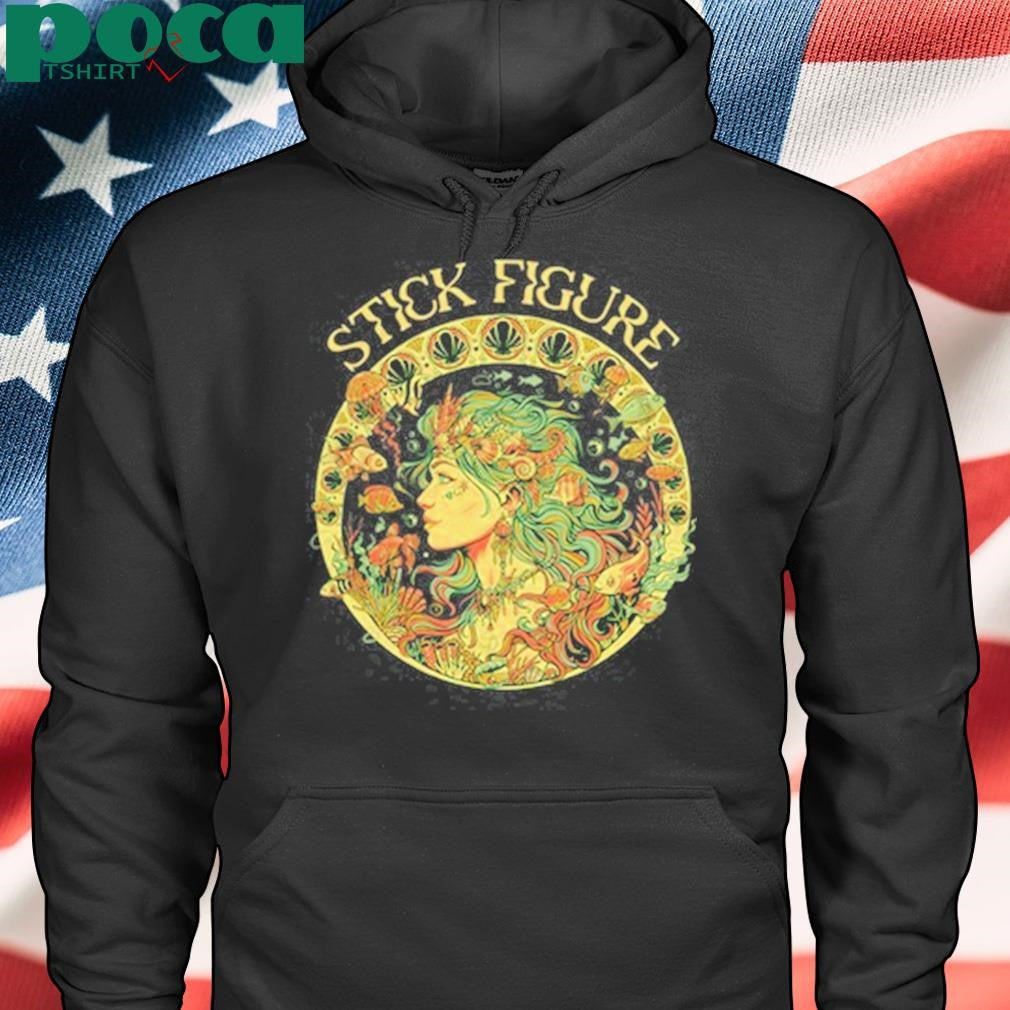 Stick Figure Mystic Goddess T-Shirt