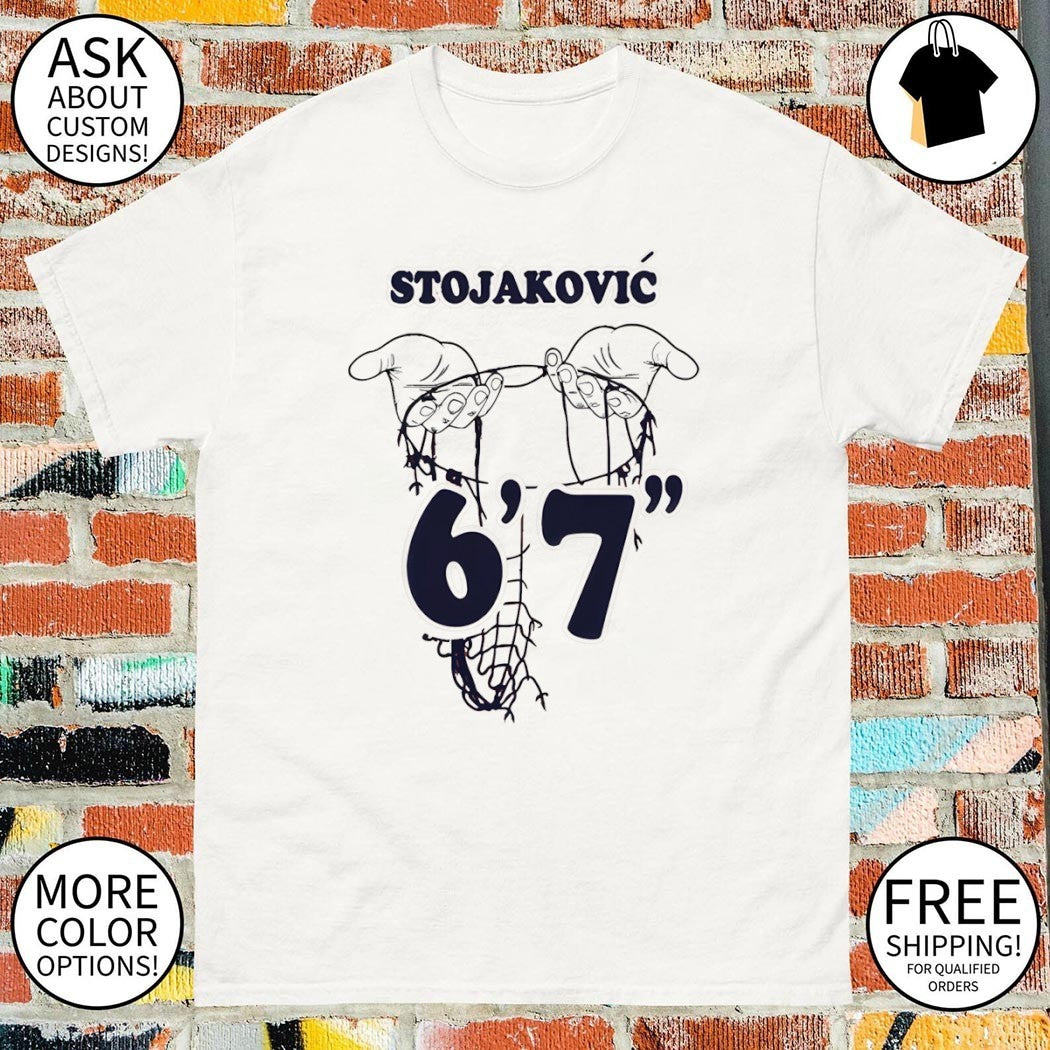 Stojakovic 6’7 Illinois Fighting Illini Basketball NBA 2026 shirt