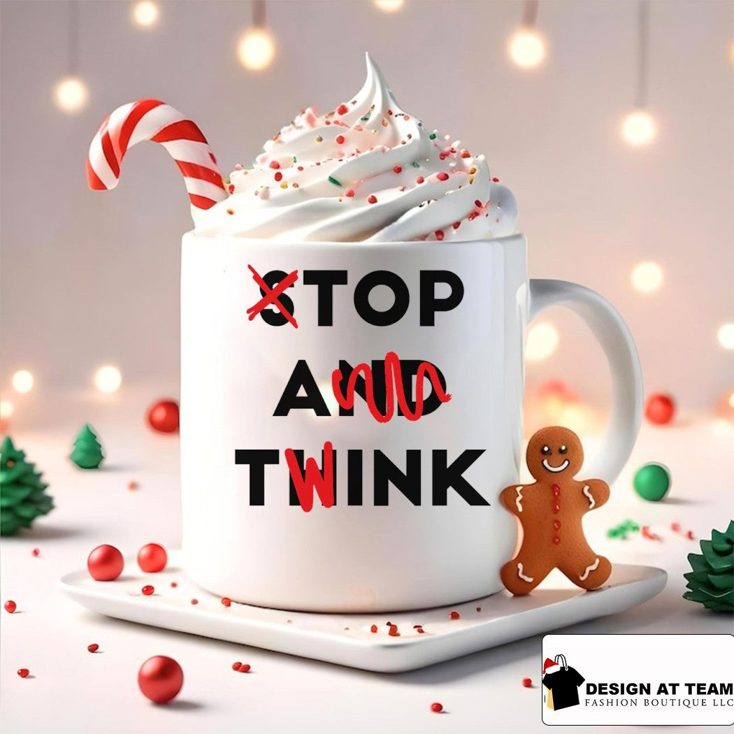 Stop and Think top a tink funny t-shirt