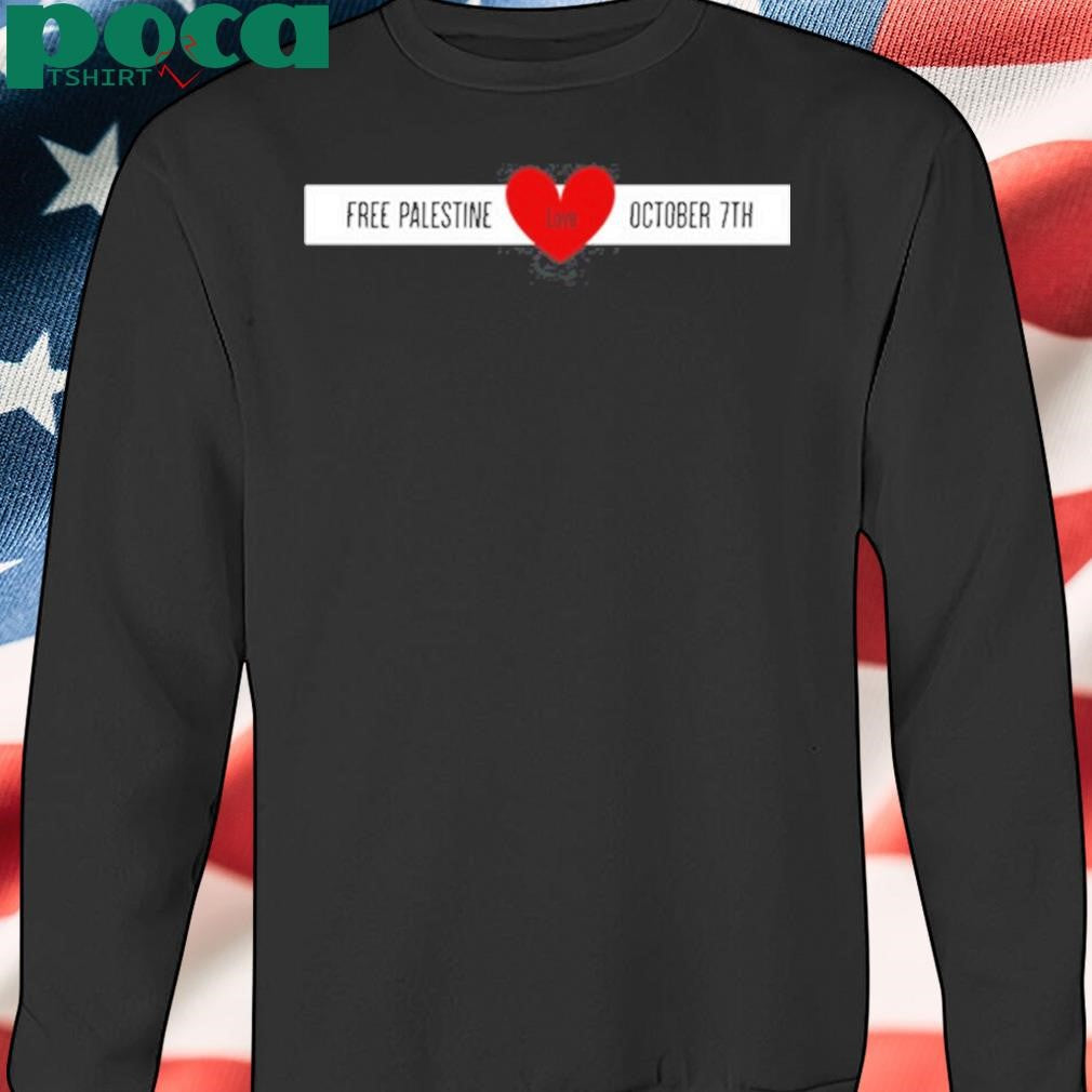 Stopantisemitism Free Palestine Love October 7Th Shirt