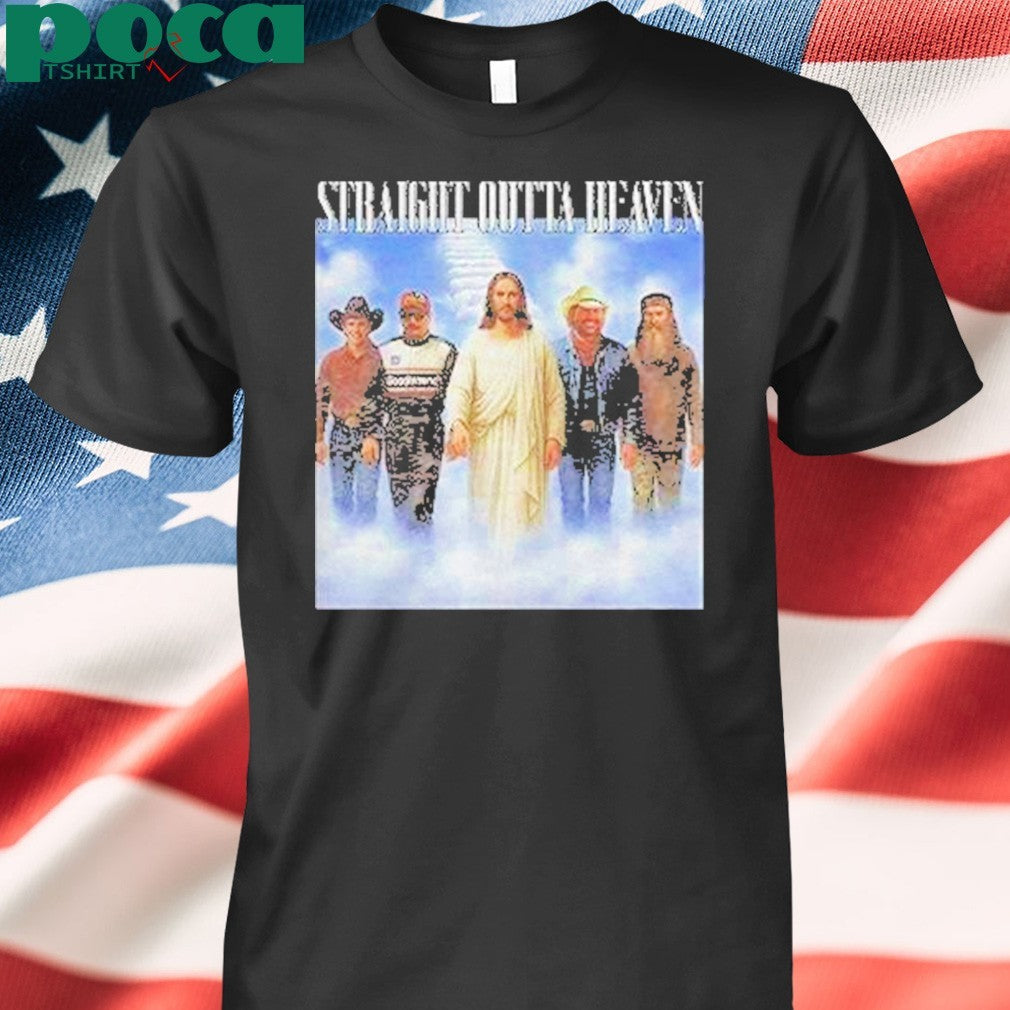 Straight Outta Heaven Lane Frost Phil Robertson Dale Earnhardt Toby Keith Shirt