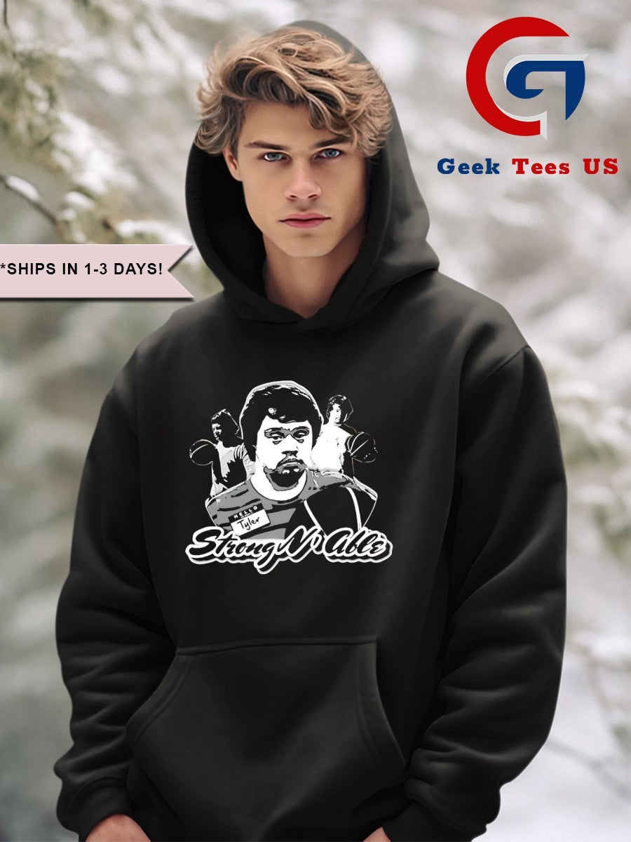 Strong N’able Tyler Street portrait shirt