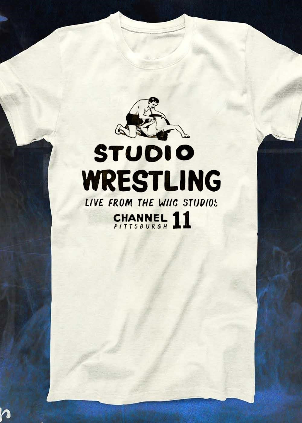 Studio Wrestling Live from the WIIC Studios Channel 11 Pittsburgh T-Shirt