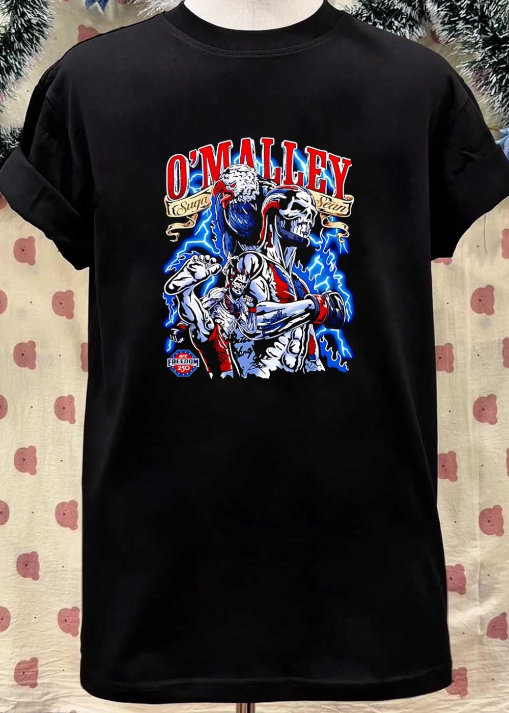 Suga Sean O’Malley UFC Freedom 250 Eagle Skull Fighting shirt