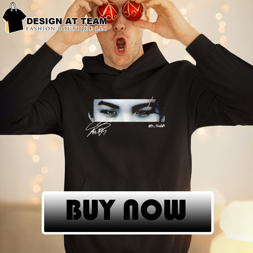 Suga’s eyes BTS Arirang World Tour 2026 signature shirt