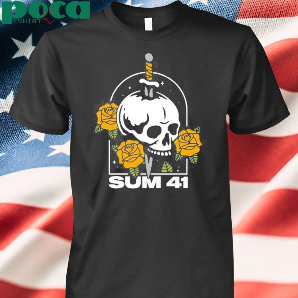 Sum 41 Skull And Roses Shirt