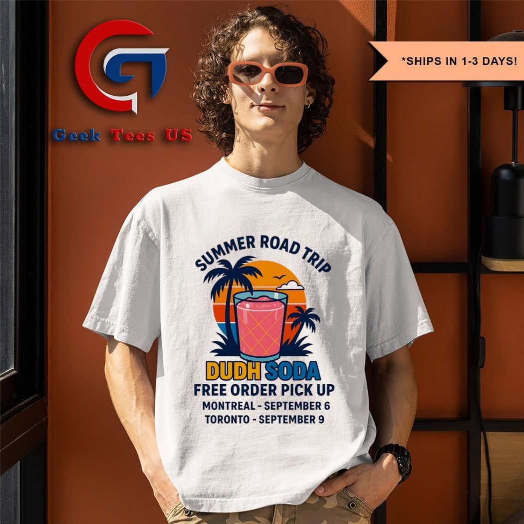 Summer road trip Dudh Soda shirt