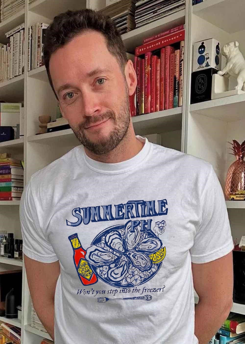 Summertime PH Oysters Eating Shirt Won’t You Step into the Freezer