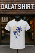 Sun And Blue Palm Trees Tropical Summer Paradise shirt