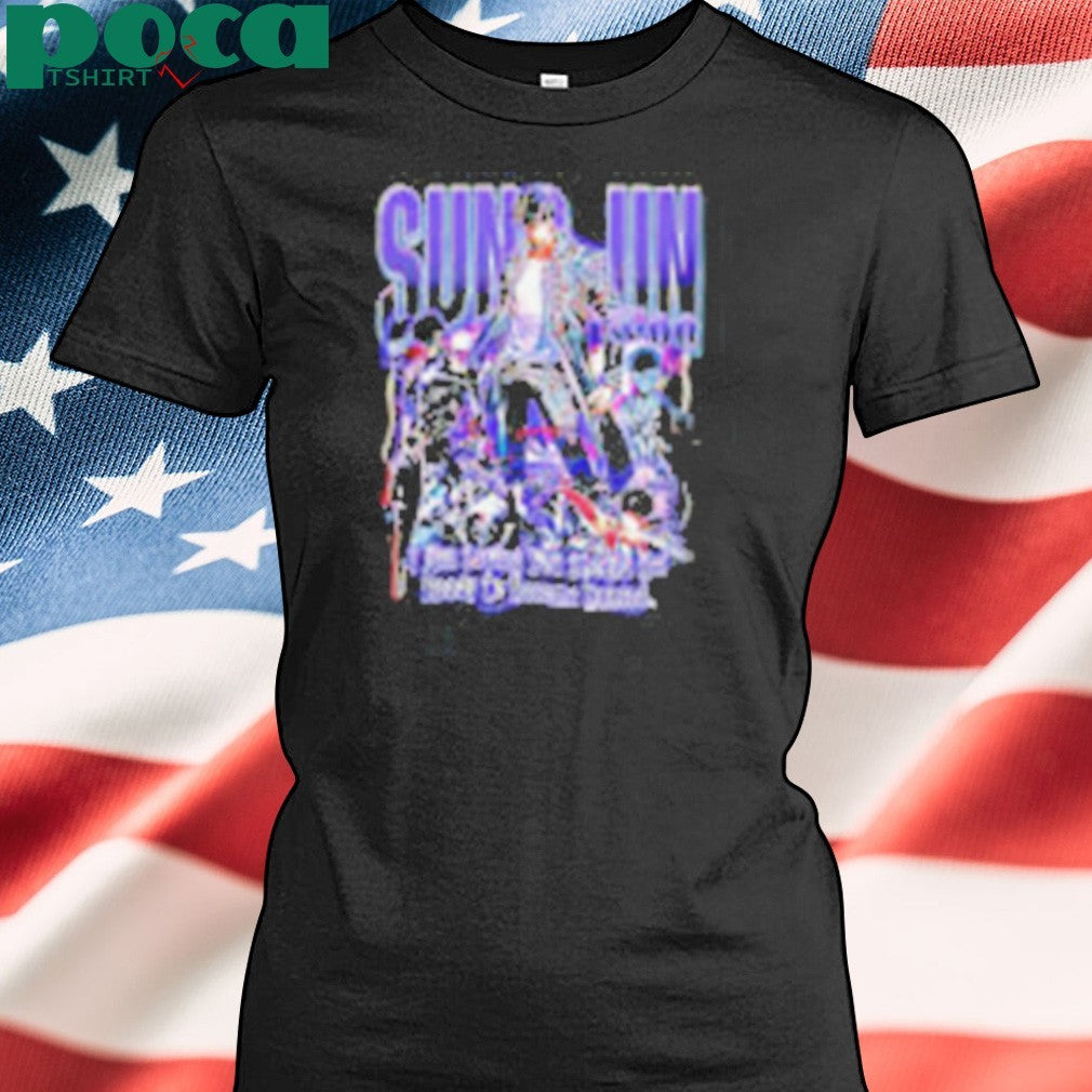 Sung Jun Woo solo leveling I am saying you should get ready to become hunted graphic shirt