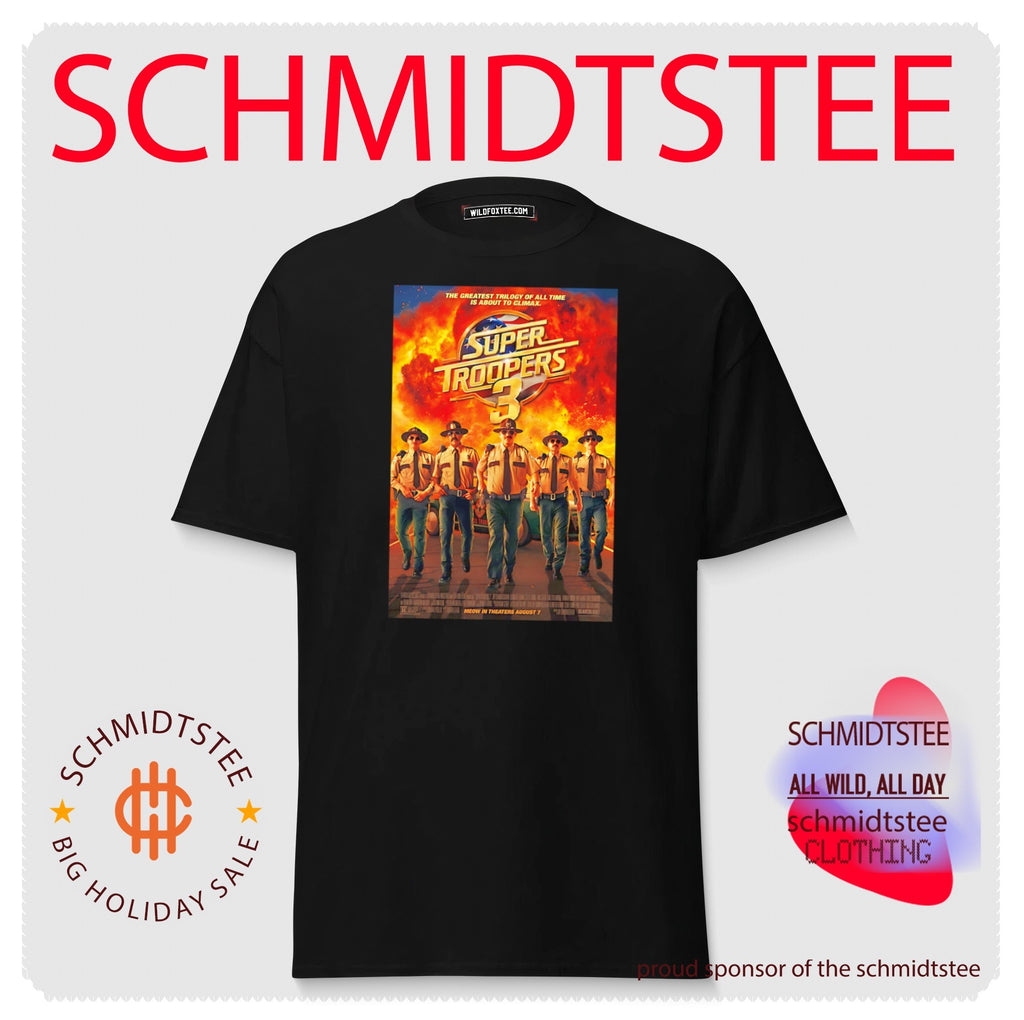 Super Troopers 3 the movie poster shirt