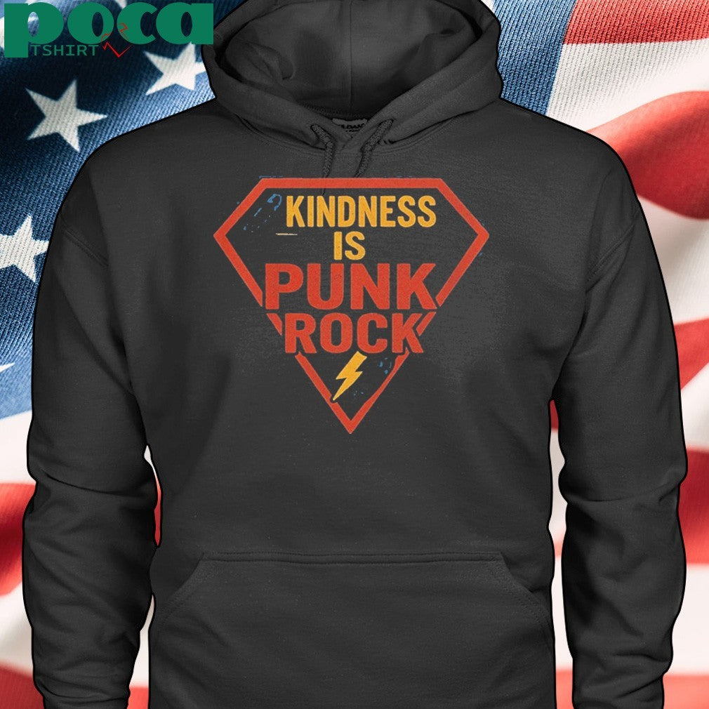 Superman Logo Kindness Is Punk Rock Shirt
