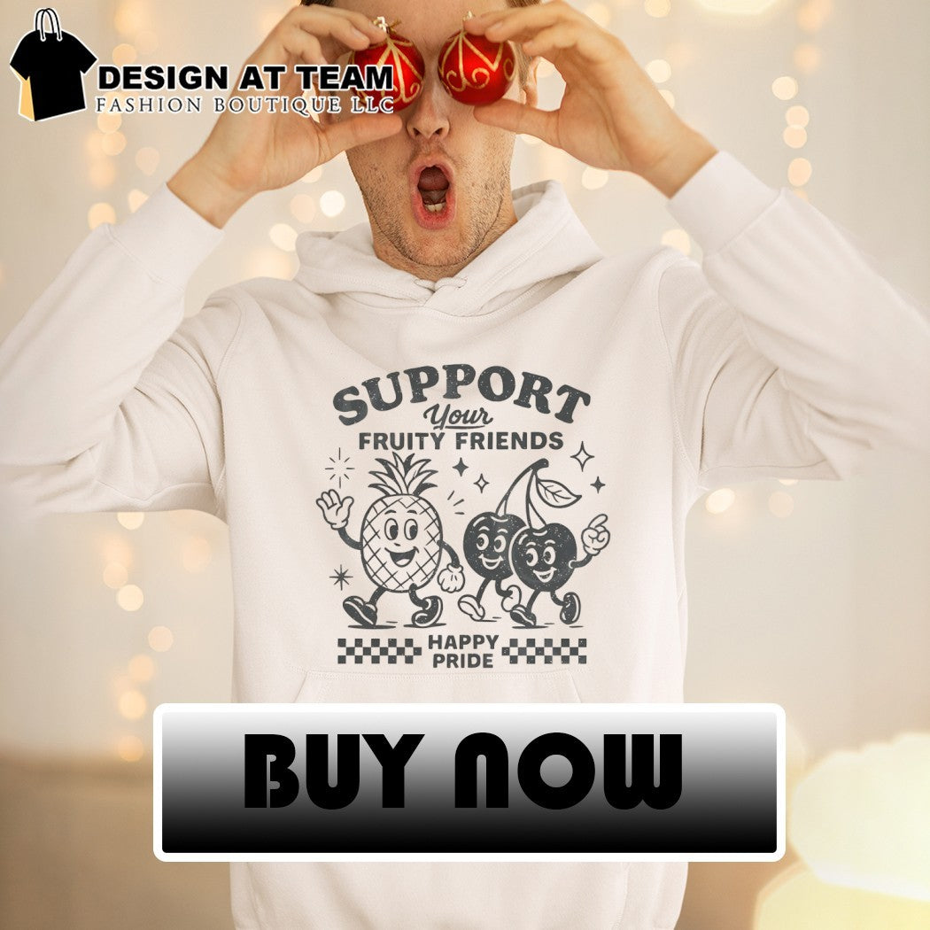 Support your fruity friends Happy Pride 2026 shirt