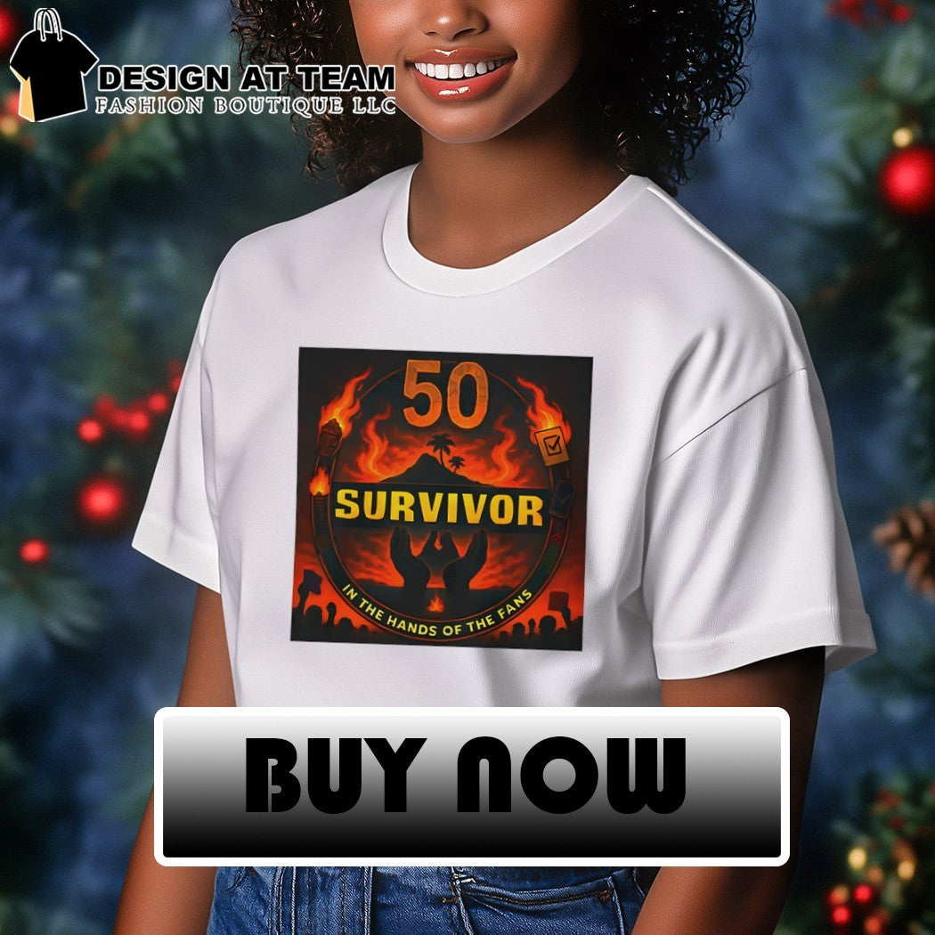 Survivor Season Fifty 50 Outlast Outwit Outplay in the hands of the fans shirt