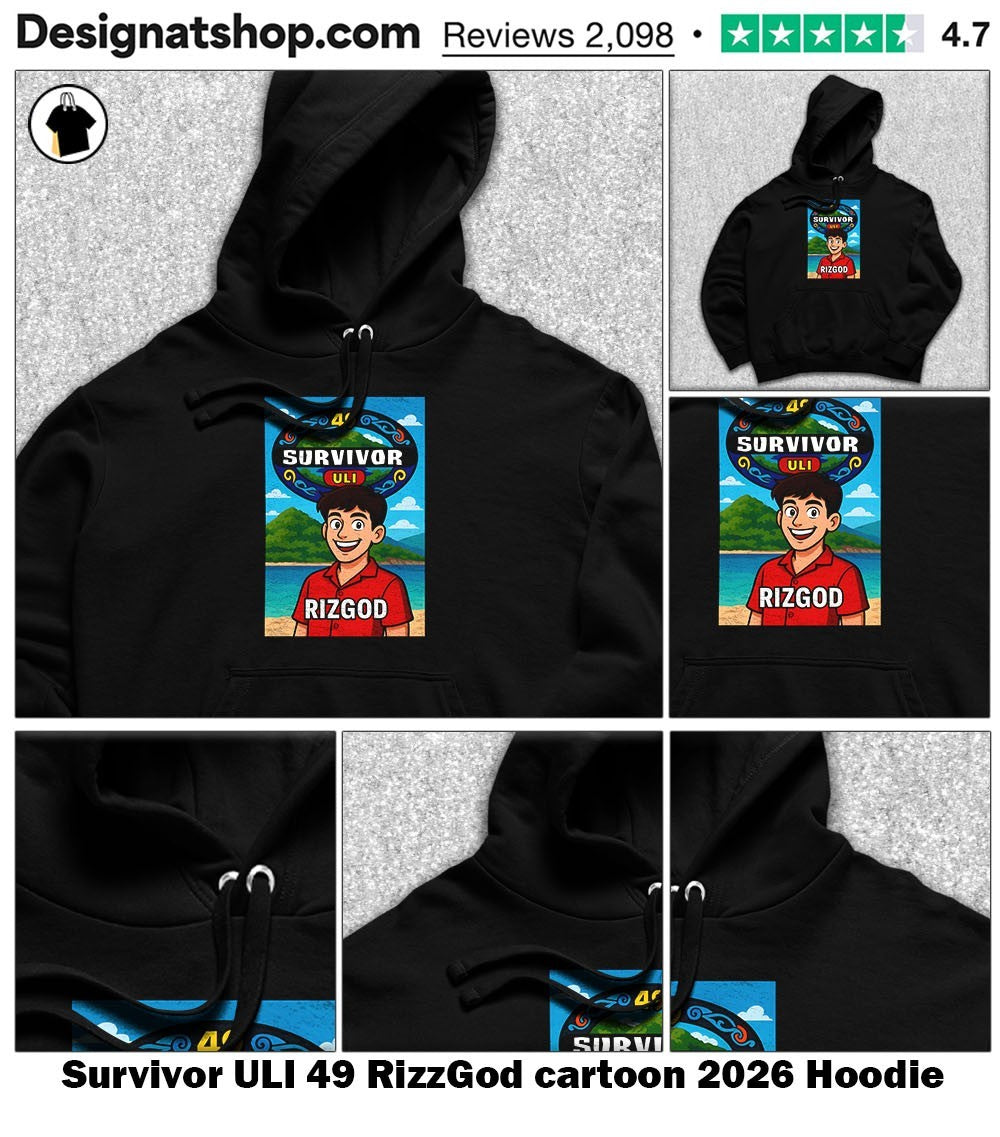 Survivor ULI 49 RizzGod cartoon 2026 shirt