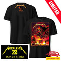T-Shirt Metallica Evento Bologna 3 Giugno 2026 Nino Cammarata Pop-Up Shop