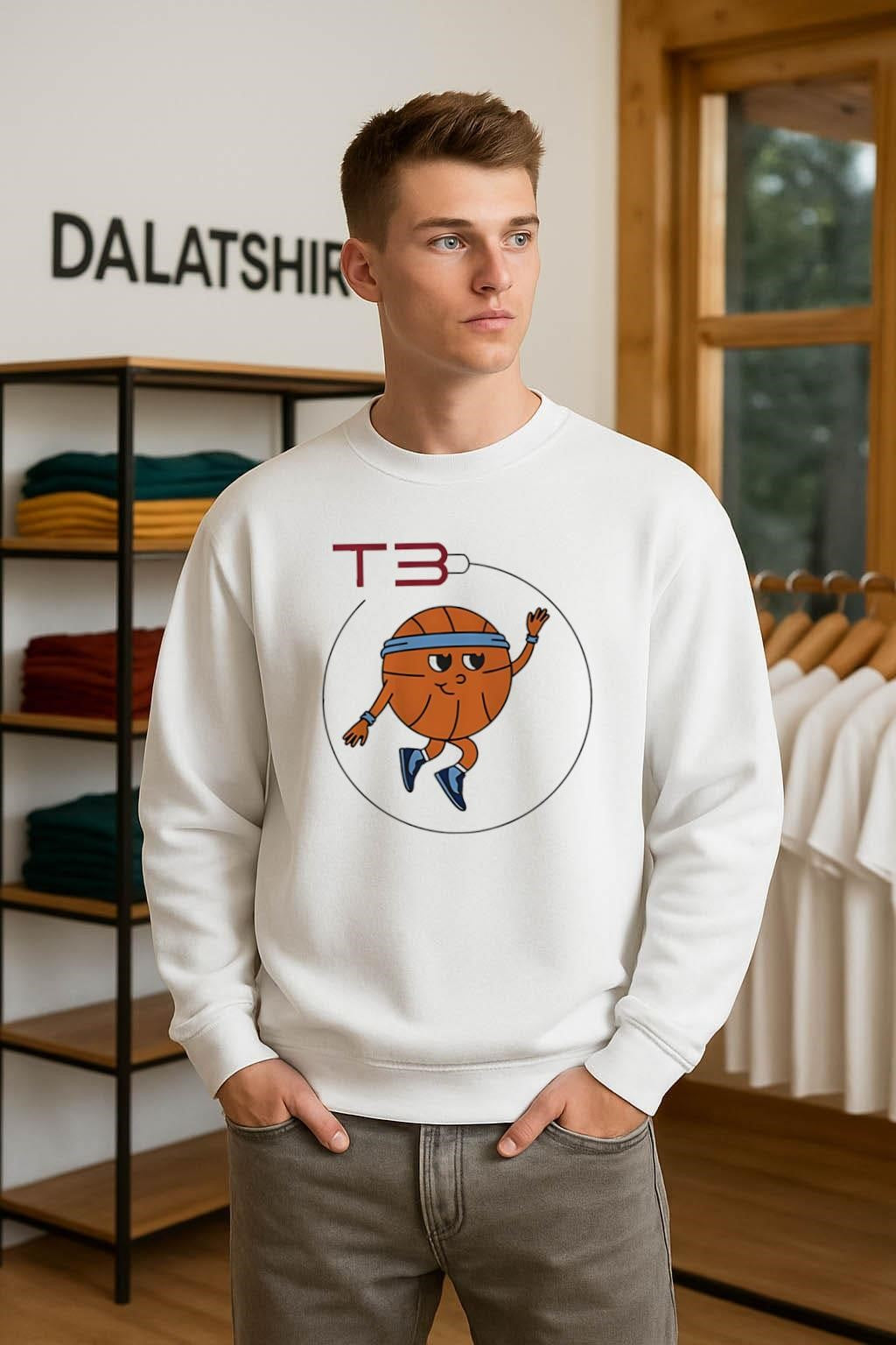 T3 Basketball Logo funny shirt