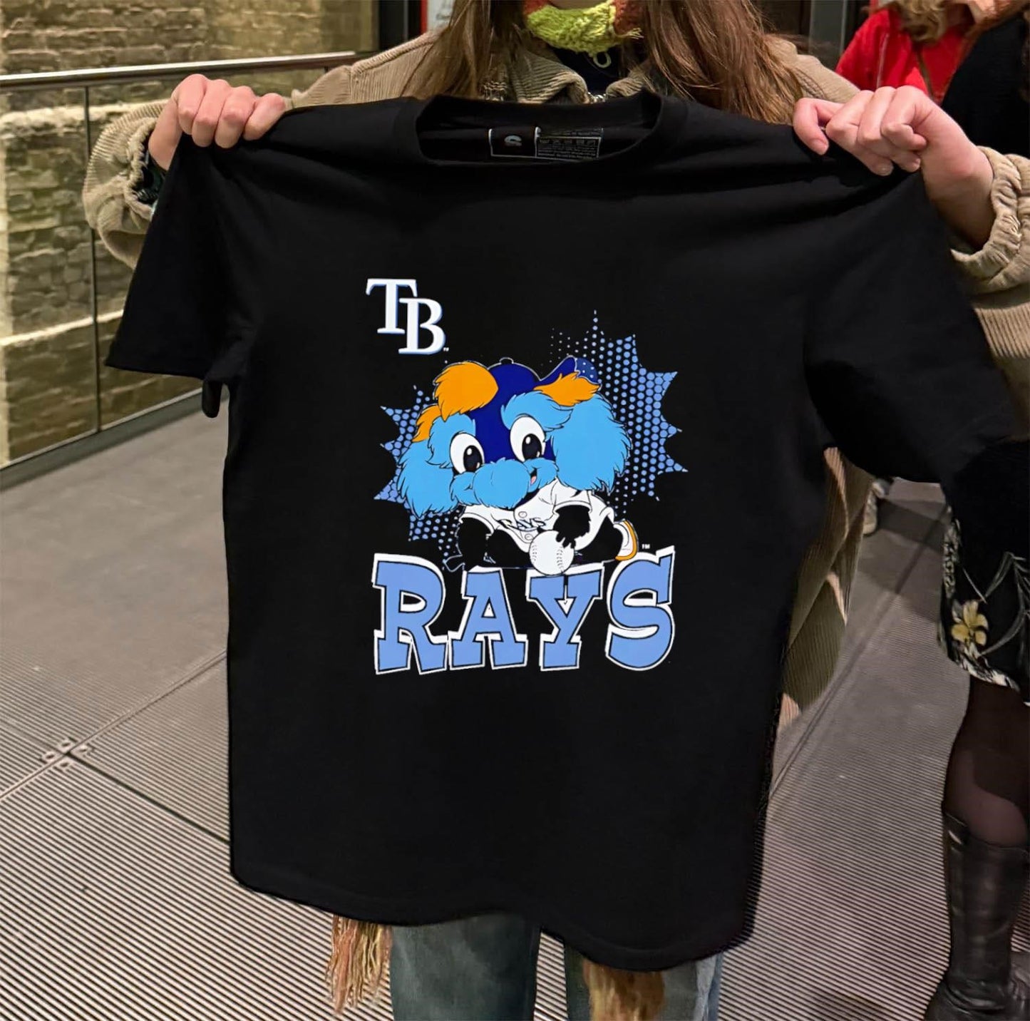 TB Rays Raymond Mascot Baseball shirt