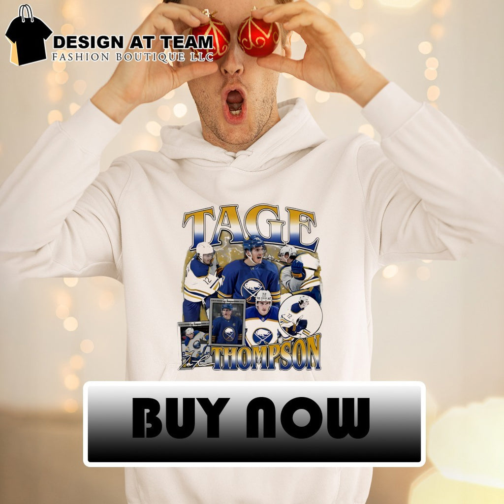 Tage Thompson Buffalo Sabres Hockey NHL graphic signature shirt
