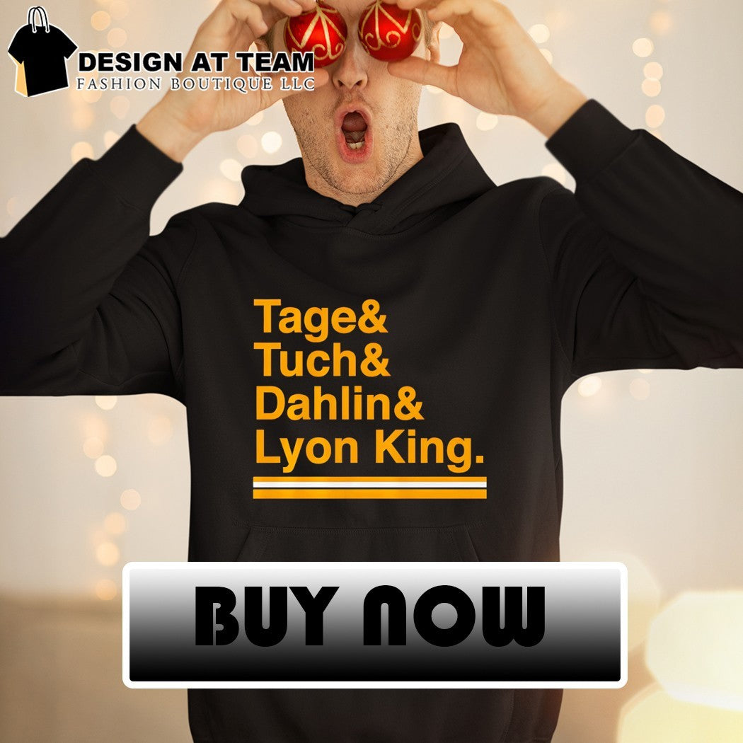 Tage & Tuch & Dahlin & Lyon King Buffalo Sabres Hockey shirt