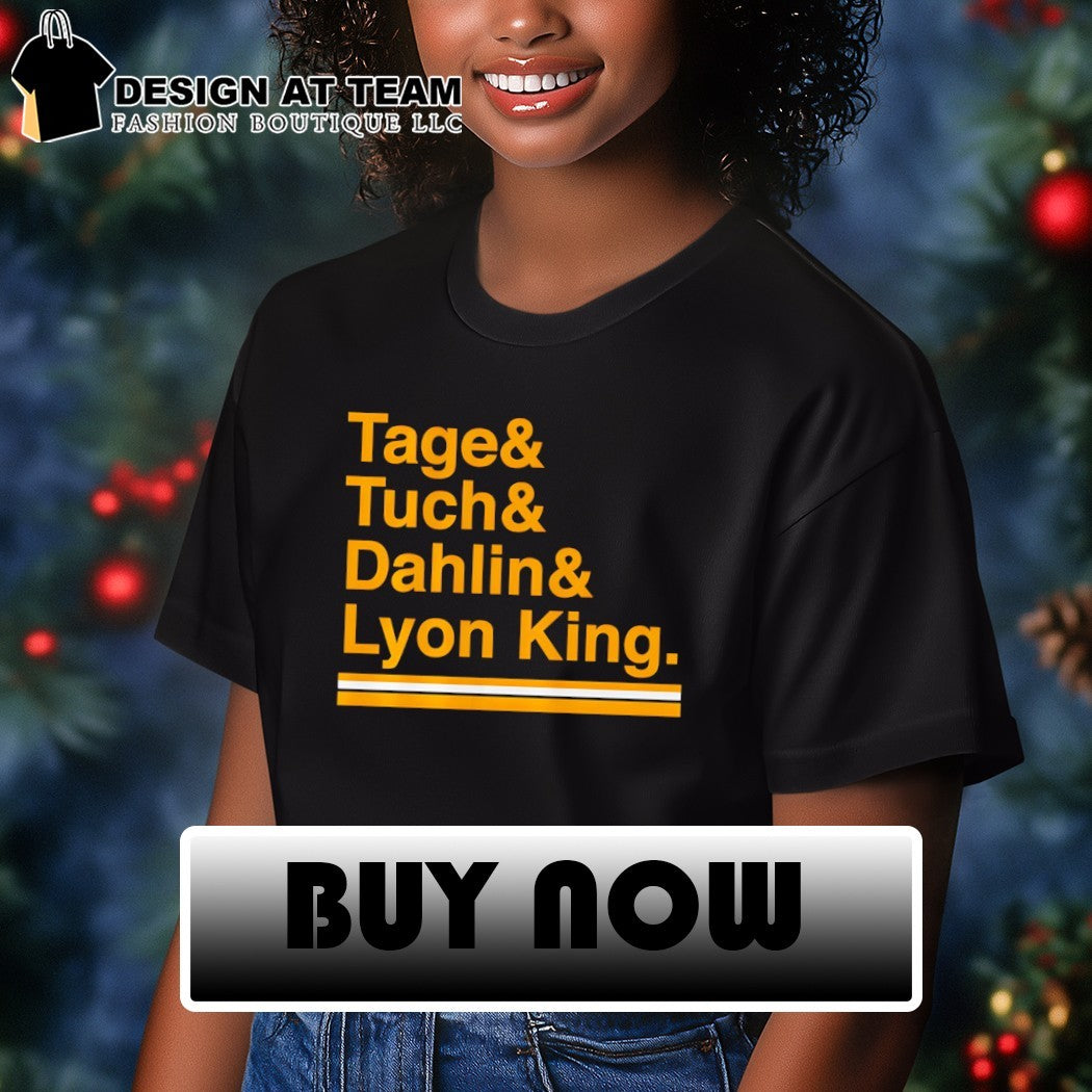 Tage & Tuch & Dahlin & Lyon King Buffalo Sabres Hockey shirt