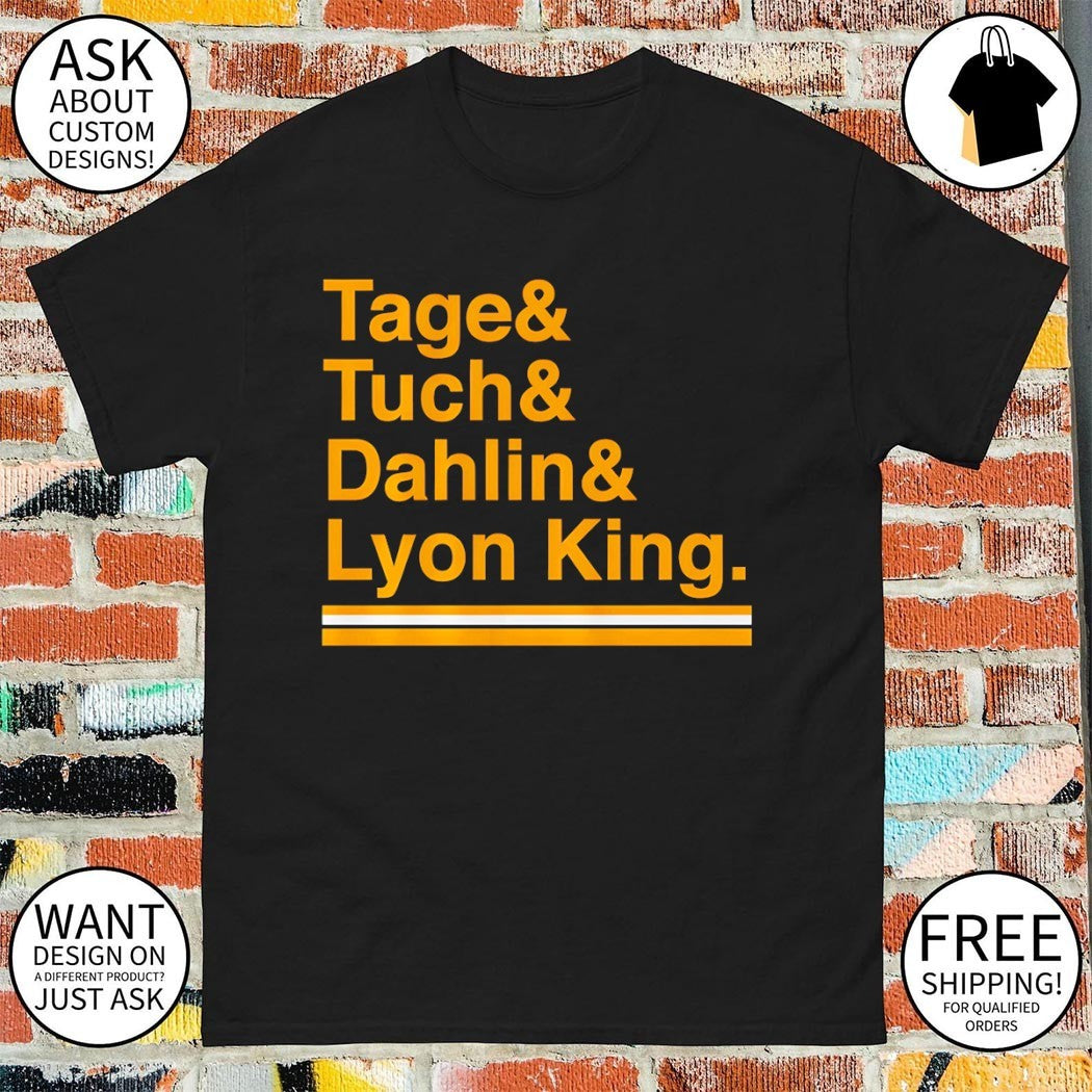 Tage & Tuch & Dahlin & Lyon King Buffalo Sabres Hockey shirt
