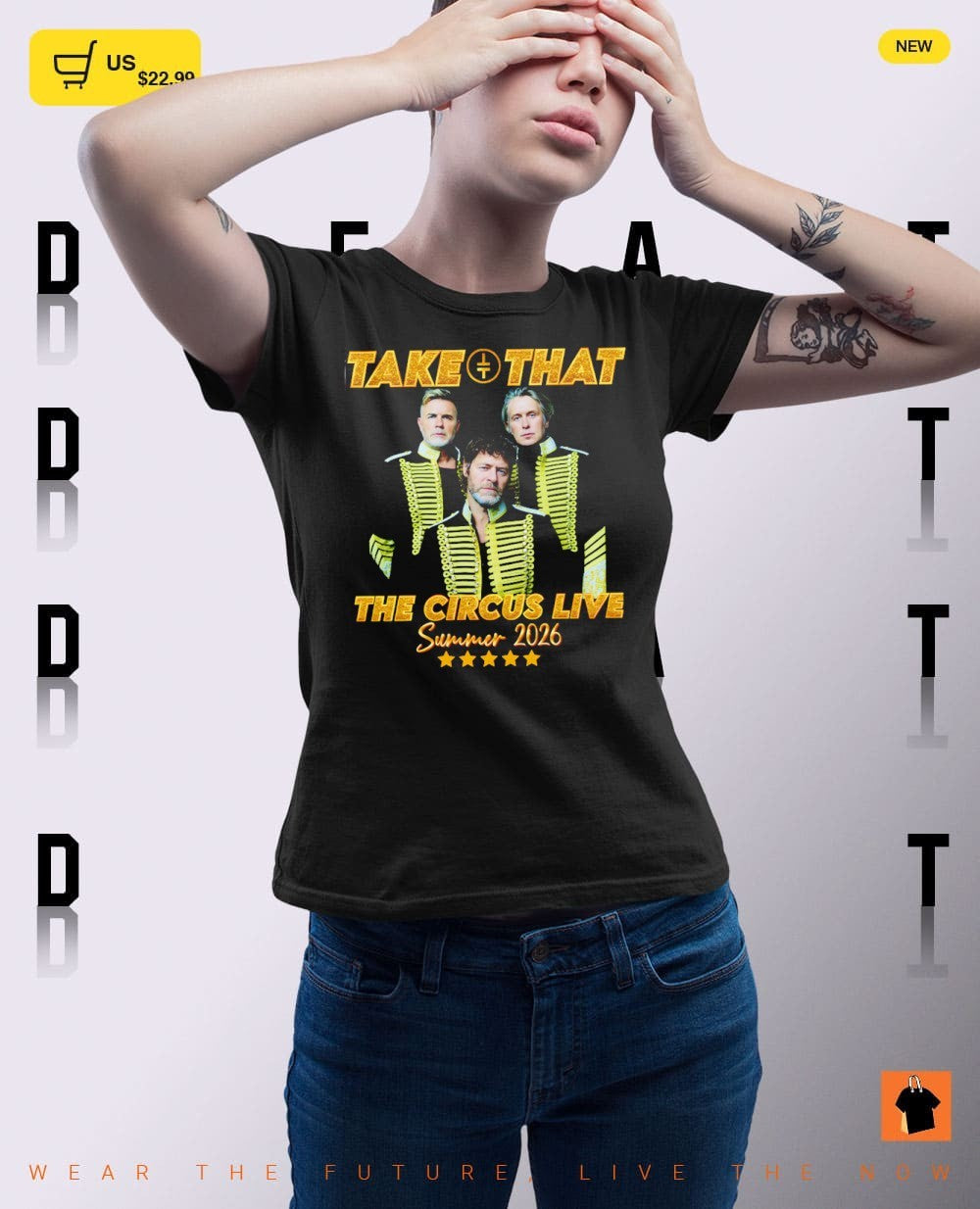 Take That Circus Live Summer 2026 Tour Concert shirt