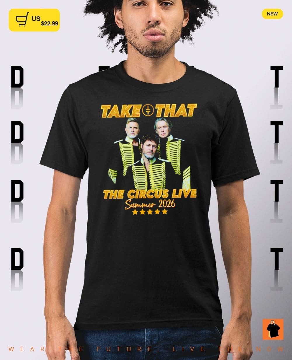 Take That Circus Live Summer 2026 Tour Concert shirt