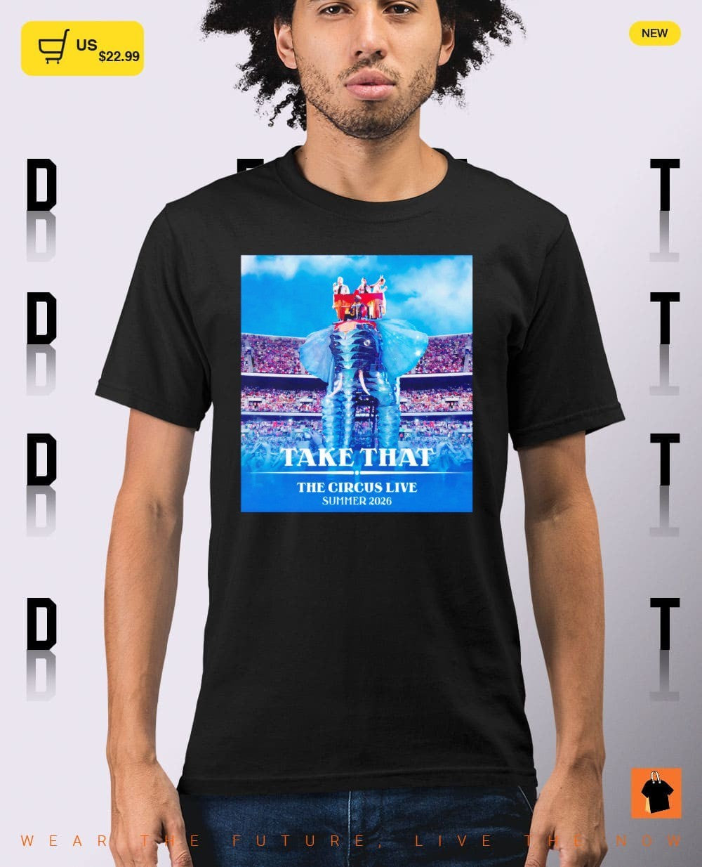 Take That The Circus Live 2026 Tour Poster shirt
