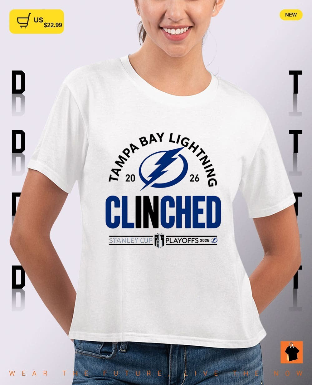Tampa Bay Lightning Hockey Clinched Stanley Cup Playoffs 2026 shirt