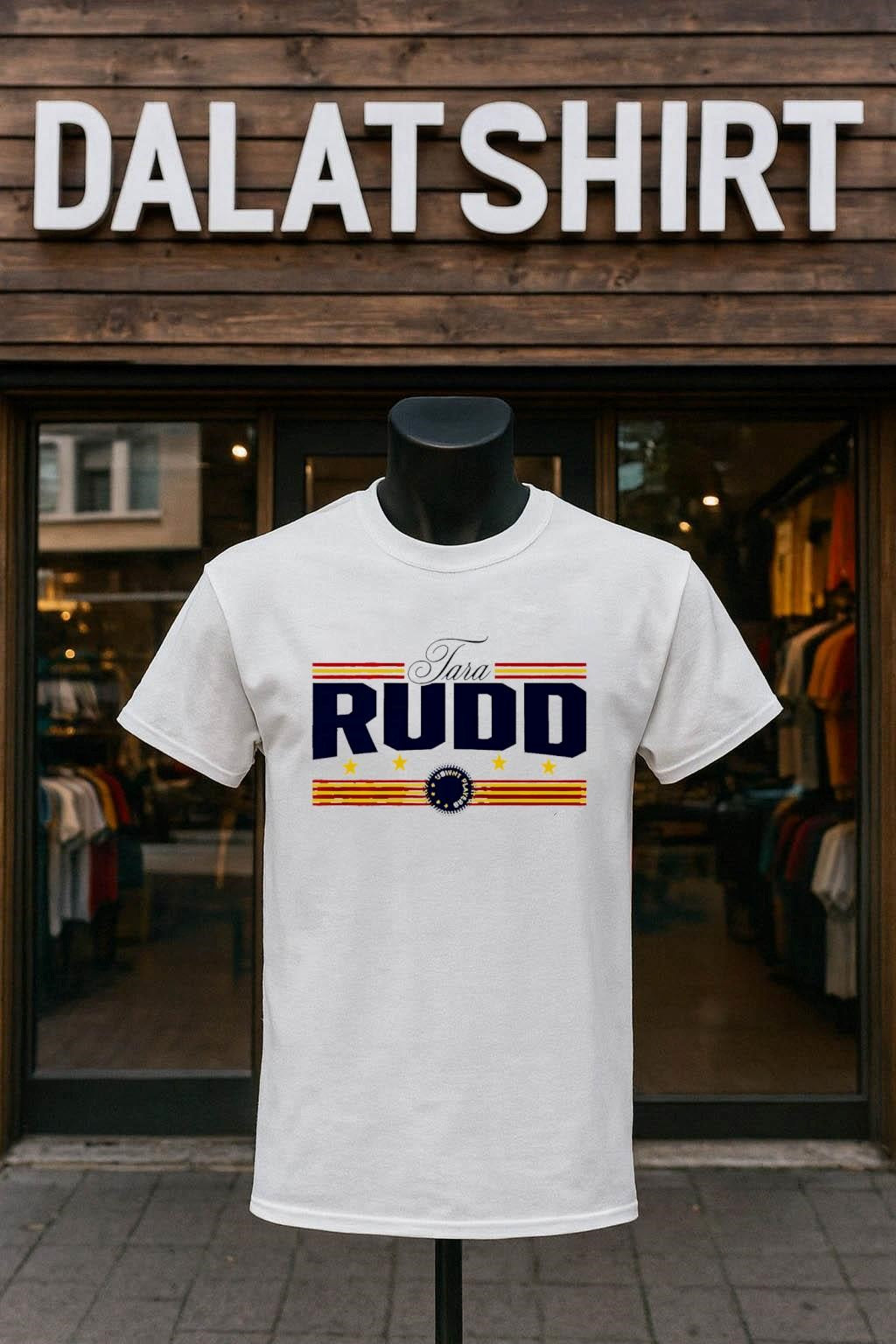 Tara Rudd USWNT Players stars and stripes graphic shirt